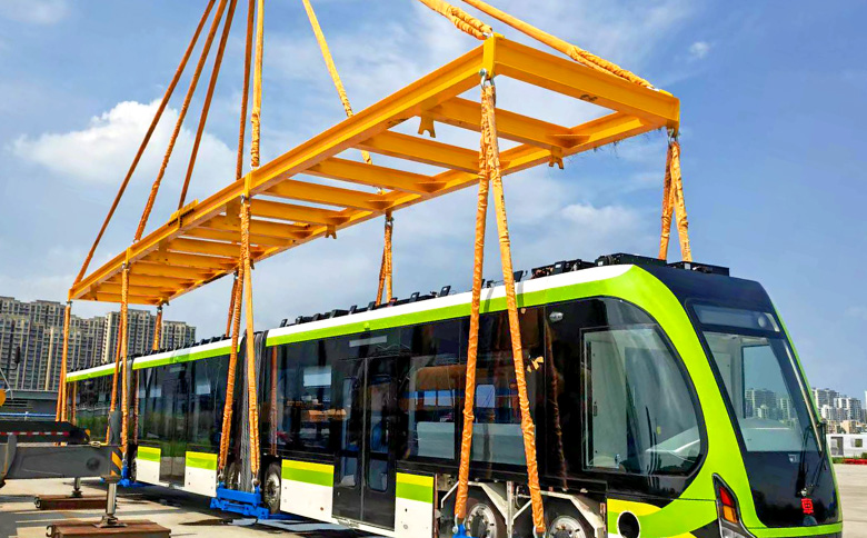 吊裝墨西哥數軌車輛專用吊具